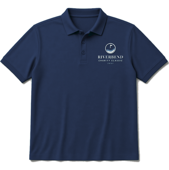 Polo with the sample logo